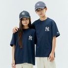 뉴에라 아동용 MLB 베이직 로고 반팔 티셔츠