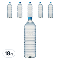 마신다 먹는샘물 무라벨 2L 18개