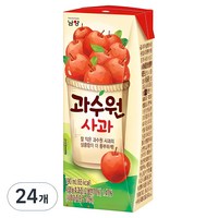 남양과수원 사과주스 190ml 24개