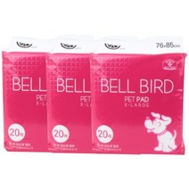 [벨버드] [펫 파라다이스]엑스라즈 패드 (76*85cm 90g) 20p x3개, 20매, 3개
