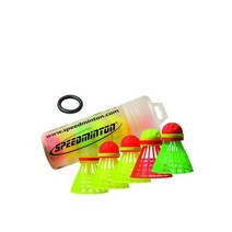 스피드민턴 스피더 5종 세트 혼합 5종 스피드민턴 셔틀콕 윈드링 포함, 스피드민턴 스피더5종