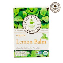 트레디셔널메디시널스 허벌 티 레몬 밤, 1.5g, 16개입