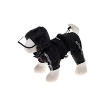 퍼피아 강아지 레인코트 빗속의여인, 블랙