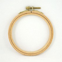 나무수틀 원형 0.8x10.5 cm, 1개, 1개