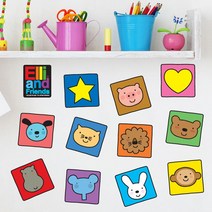 뭉키데코 키즈스티커 엘리, 별하트