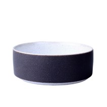 [다옴] 일자 국그릇, 블랙_안, 1개