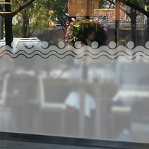 고급컷팅안개시트_웨이브라인_90x45cm