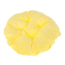 아가명가 애견 원형 방석 스마일하우스용, 노랑, one size