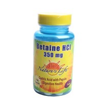 네이쳐스라이프 베타인 HCI 350mg 타블렛, 100개입, 1개, 100정