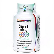 레인보우라이트 슈퍼 C 1000mg 타블렛, 60개입, 1개