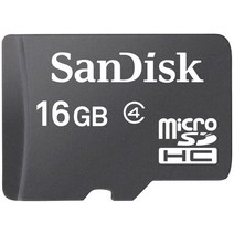 샌디스크 마이크로SD 메모리카드 SDSDQM-016G, 16GB