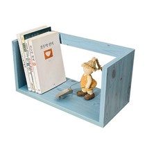 선진컴퍼니 파스텔 책꽂이 400, 블루, 1개