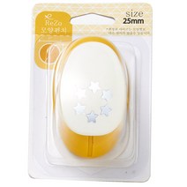 포코스 모양펀치 R-25, 여섯별, 1개