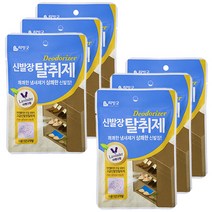 리빙굿 신발장 탈취제 라벤다향, 2g, 6개, 2g
