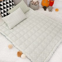 보떼하우스 손누빔 차렵패드, 플라워그레이