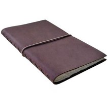 다이어리샵 미북 더클엣지 가죽 여행자노트 L, 1개