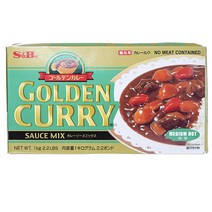 에스앤비 골든카레 중간매운맛, 1kg, 1개