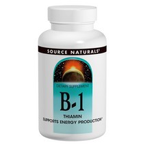 소스내츄럴스 B-1 티아민 100mg 타블렛, 250개입, 1개, 250정