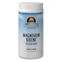 Source Naturals 마그네슘 서린, Tangerine & Fruit Medley, 255.1g, 1개