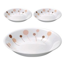 코렐 꽃솜 찬기 중, 혼합색상, 3개