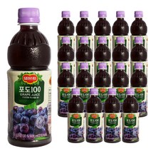 델몬트 포도 100 주스, 400ml, 20개 상품 사진