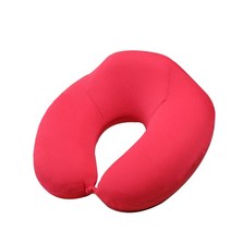 카스토리 차량용 메모리폼 통풍커버 목쿠션, 레드