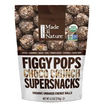 메이드인네이쳐 피기 팝 초코 크런치 수퍼 스낵, 119g, 1개