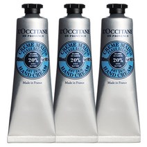 록시땅 시어 드라이 스킨 핸드크림, 30ml, 3개