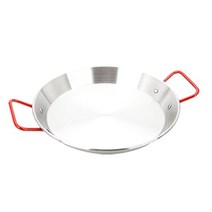 젊은이마켓 허니쿡 빠에야 팬 플레이팅 파스타 접시 그릇, 지름 28cm * 높이 3.5cm, 1개