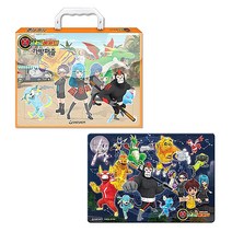 요괴메카드 가방퍼즐 + 4절 퍼즐 세트, 1세트, 284피스