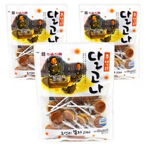 한울식품 추억의 달고나, 250g, 3개