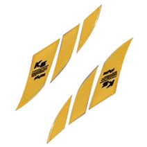 달구름 리플렉터 올뉴k5 헤드라이트 데칼 스티커 엘로우(2조각 한대분), 1세트