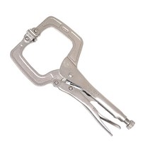 스마토 C형 클램프 중형 2종 택1/작업공구/바이스그립/바이스/뺀치/락킹플라이어, 6인치, 1개