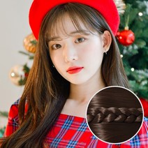 가발나라 밀착스킨 붙임머리 5섹션 아이즈 45cm, 레드브라운, 1개