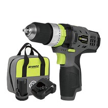 핸즈 12V 해머드릴 드라이버 풀세트 HHD-120LA + 다용도 공구 가방, 1세트