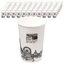더빈썸 런던 이미지 종이컵 240ml, 1000개, 1개