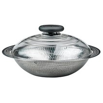 하리오 스테인레스 나베 유키히라 전골냄비 인덕션 IH, 315 x 156 x 255mm, MIS-26