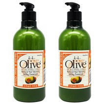 아임세레느 올리브 내추럴 메모리 밀키 헤어 에센스, 500ml, 2개