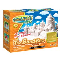 샌드얼라이브 촉촉이 모래놀이, 옐로우, 450g