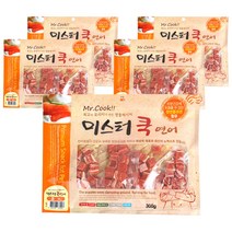 미스터 쿡 강아지 간식 큐브, 연어, 5개입