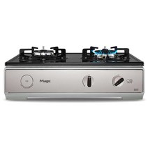 SK매직 2중 불꽃 고화력 가스렌지 GRACU251R 2구, LNG