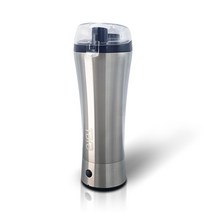 타라 보냉 쉐이킹 전동 텀블러, 실버, 400ml