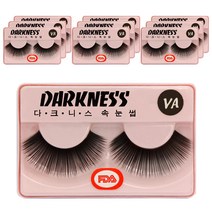 다크니스 속눈썹, 10개입, VA