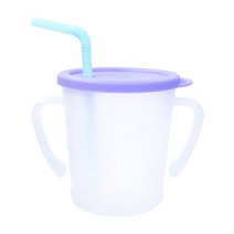 아가프라 매직빨대컵 300ml, 바이올렛, 1개