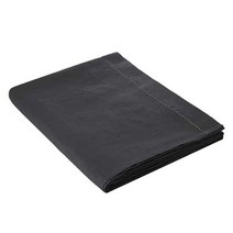 라흐두뜨 스티치 자수 린넨 홑이불 F696743, grey black
