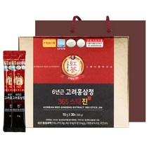 정원삼 6년근 고려홍삼정 365스틱 진   쇼핑백, 300g, 1세트