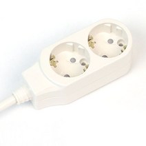 써보니 코드붙은 2구 멀티탭 16A, 5m, 1개