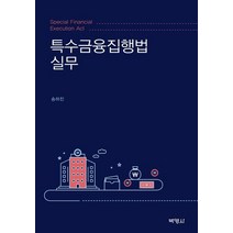 특수금융집행법 실무, 박영사, 송하진
