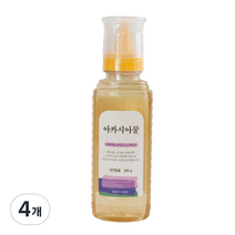 가가농장 아카시아꿀 튜브, 300g, 4개