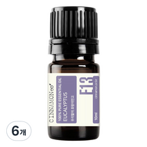 시나몬이오 아로마 에센셜 오일 E13 유칼립투스, 10ml, 6개